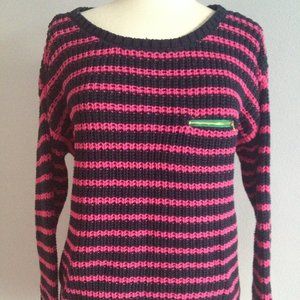 NWT Tommy Hilfiger Striped Cotton Sweater size L